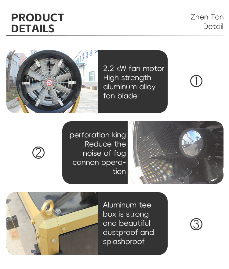 DISINFECTION VEHICLE-MOUNTED FOG CANNON ZT-30