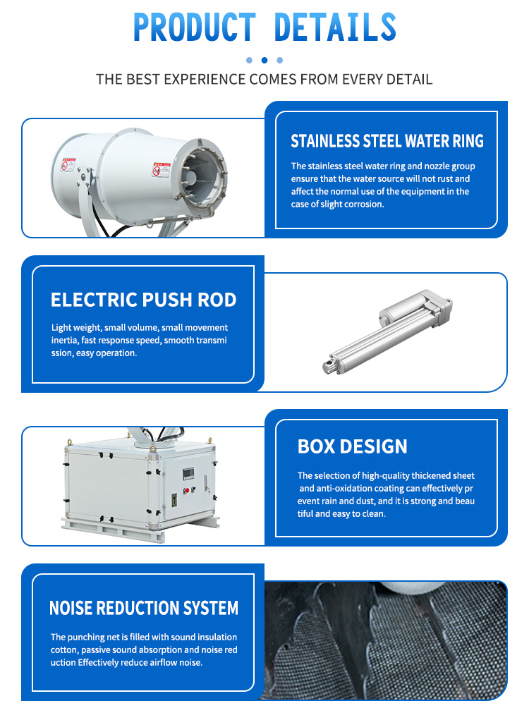 DUST FOG CANNON MACHINE ZT-30