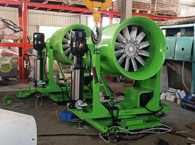 Coal Mine Coal Storage Silo Dust Suppression Machine – Fog Cannon Machine
