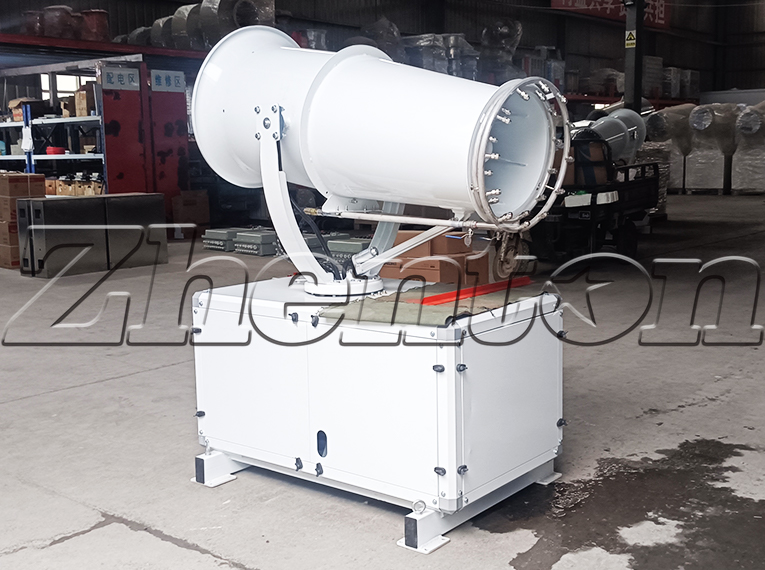 Mobile Fog Cannon Machines: Dual – function Solution for Material Yards