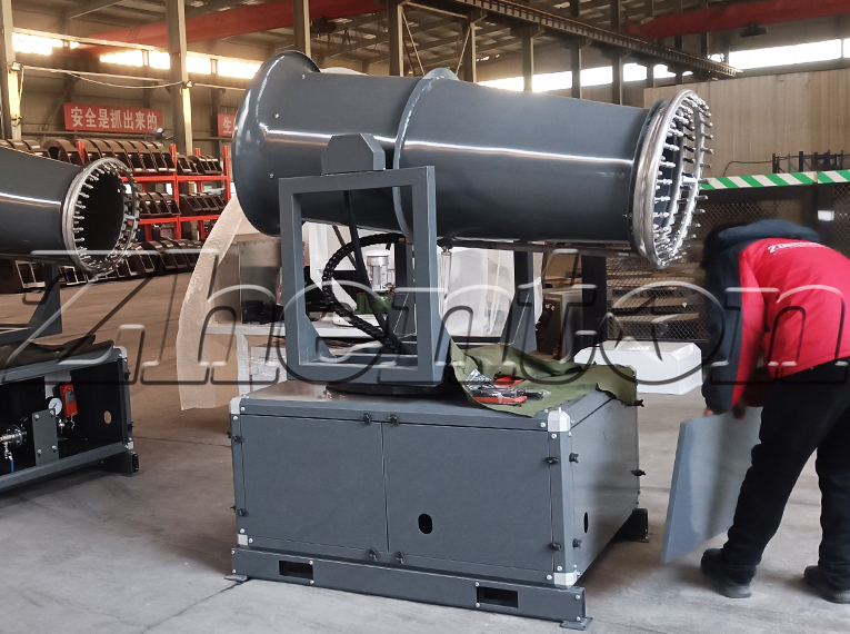 Mist cannon machine: Taming the Dust on Construction Sites