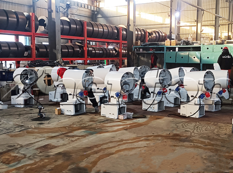 Mist cannon machine: Taming the Dust on Construction Sites