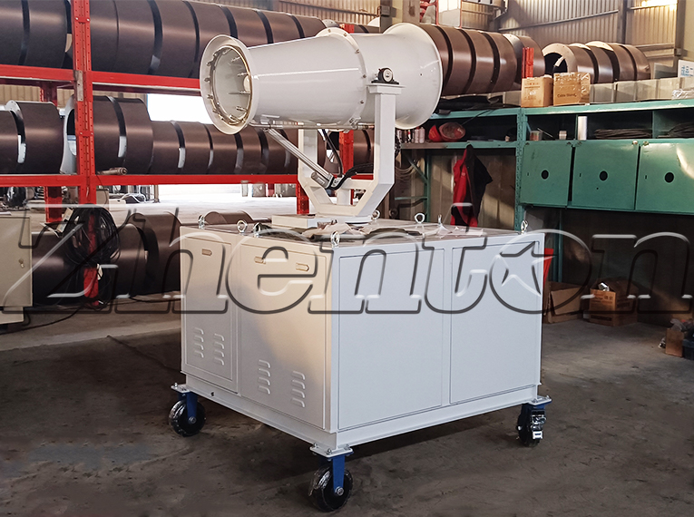 Doubling the Efficiency of Orchard Pesticide Spraying —— Mobile Fog Cannon