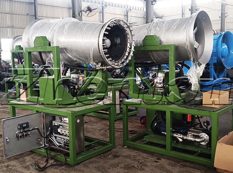 Can 60m Fully Automatic Environmental Mist Cannon Machines Be Used in Material Sheds?