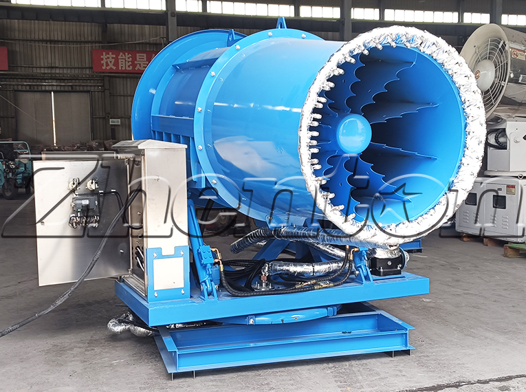 Operation Process of Remote Dust Control Machine Control Box