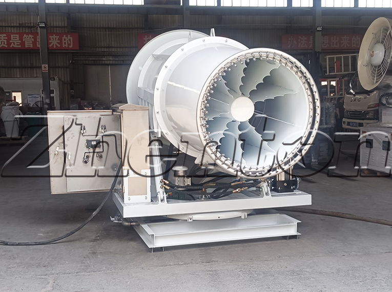 Operation Process of Remote Dust Control Machine Control Box