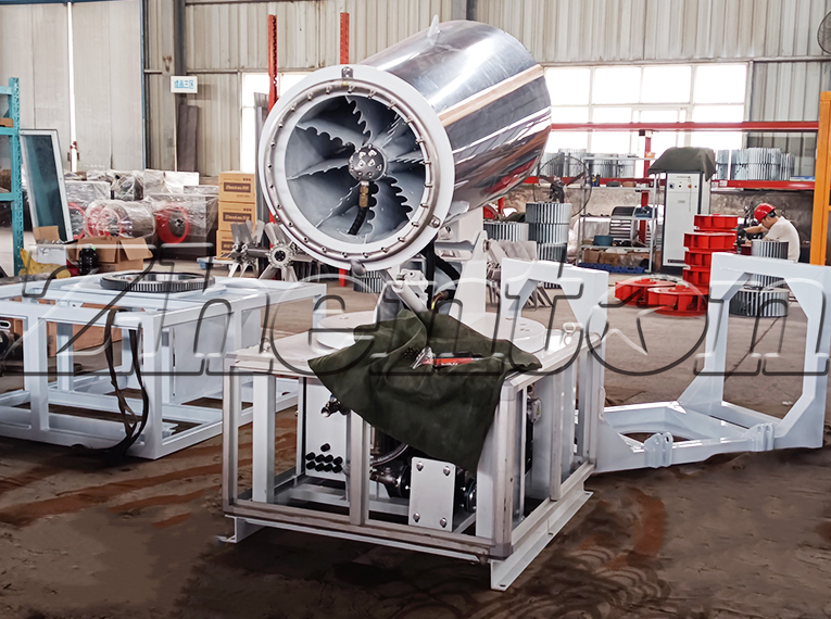 Environmental Dust Suppression Equipment: Machine vs. Fan Selection