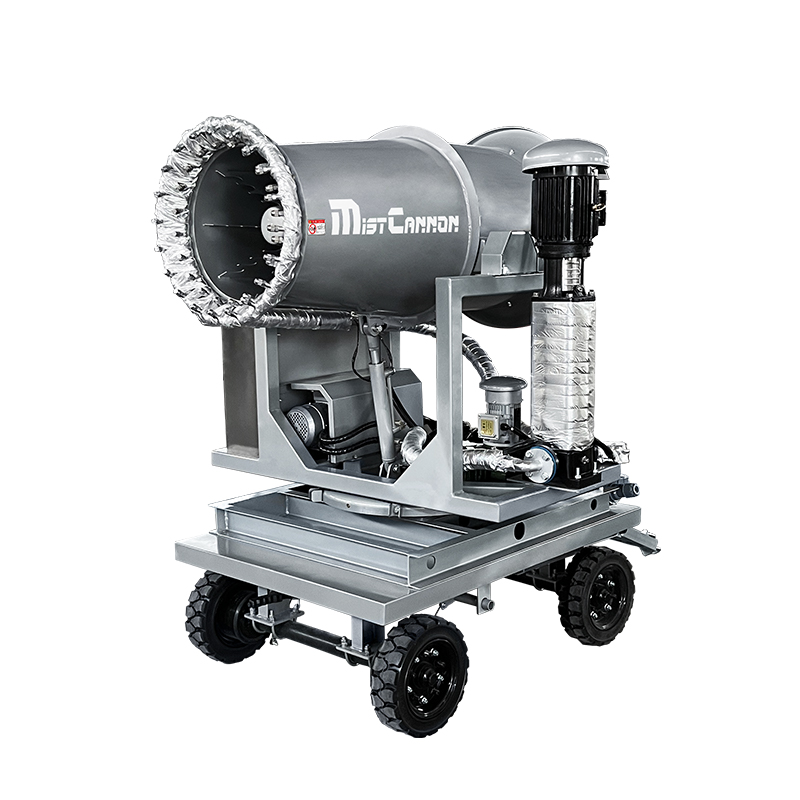 Mobile Fog Cannon: Zoo’s Summer Cooling & Deodorizing Savior
