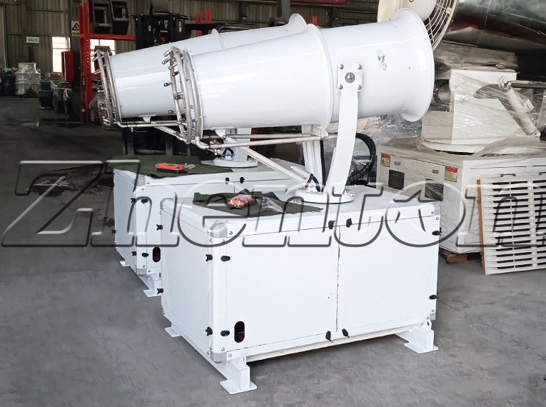Ash Dyke Dust Troubles? Automatic 100-Meter Fog Cannon Machines Build a Clean Defense​