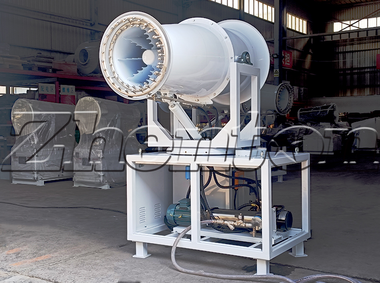 Ash Dyke Dust Troubles? Automatic 100-Meter Fog Cannon Machines Build a Clean Defense​