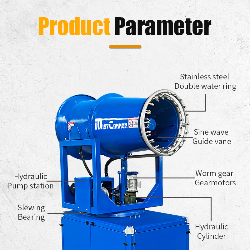 COOLING FOG CANNON MACHINE ZT-40