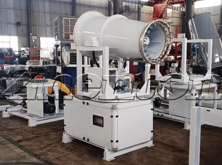 Truck-Mounted Fog Cannon – Supporting System for Road Dust Suppression Sprinkler Trucks
