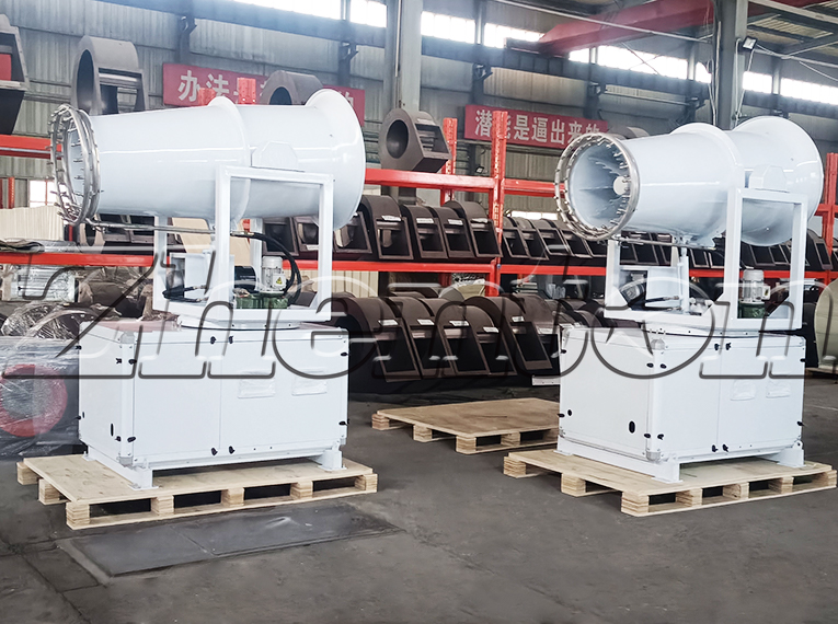 Truck-Mounted Fog Cannon – Supporting System for Road Dust Suppression Sprinkler Trucks