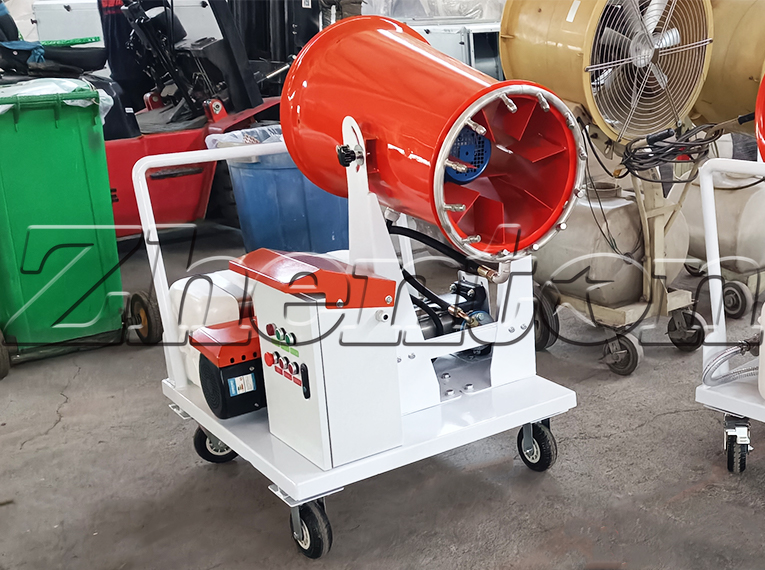 Fog Cannon Machine—How to Quickly Spray Pesticides in a 10,000-Square-Meter Orchard?