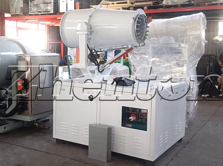 Low-Noise Fog Cannon—Water Park Cooling System