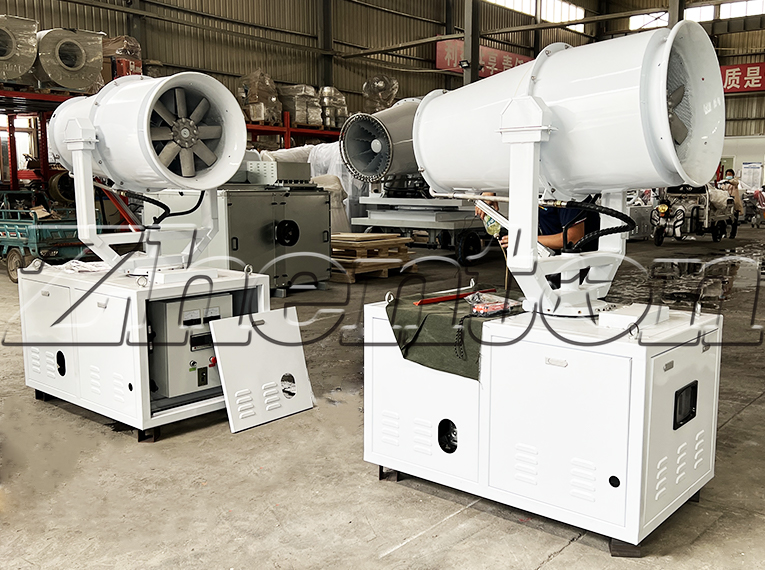 What are the Safety Precautions for Mist Cannon Machines?