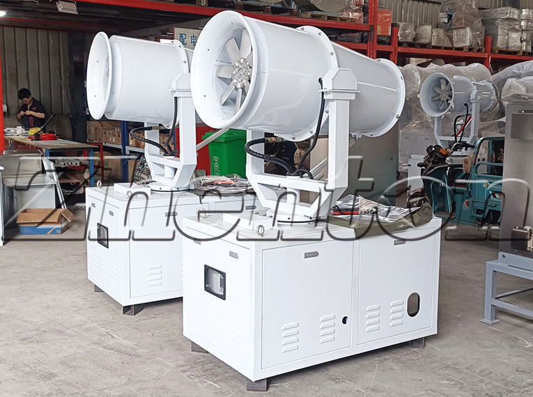 What are the Safety Precautions for Mist Cannon Machines?