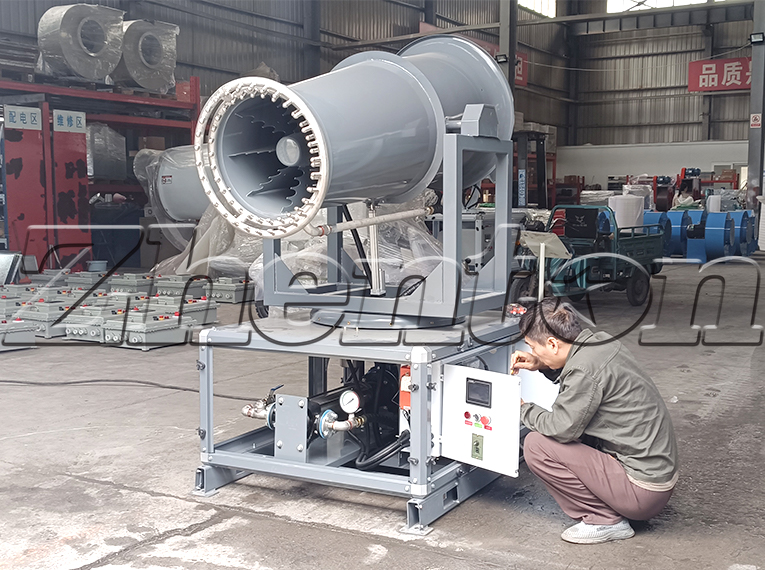 Differences Between Environmental Dust Suppression Fog Cannons and Vehicle-Mounted Dust Removal Fog Cannons