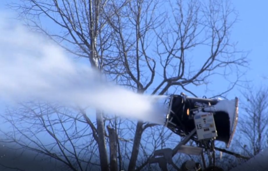 What is the principle of Zhenton’s snow-making machine？