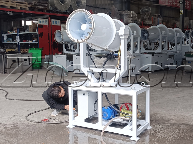 Horizontal Thrust of Long-Range Agricultural Sprayers