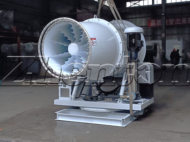 Working Principle of Fixed Mist Fog Cannon