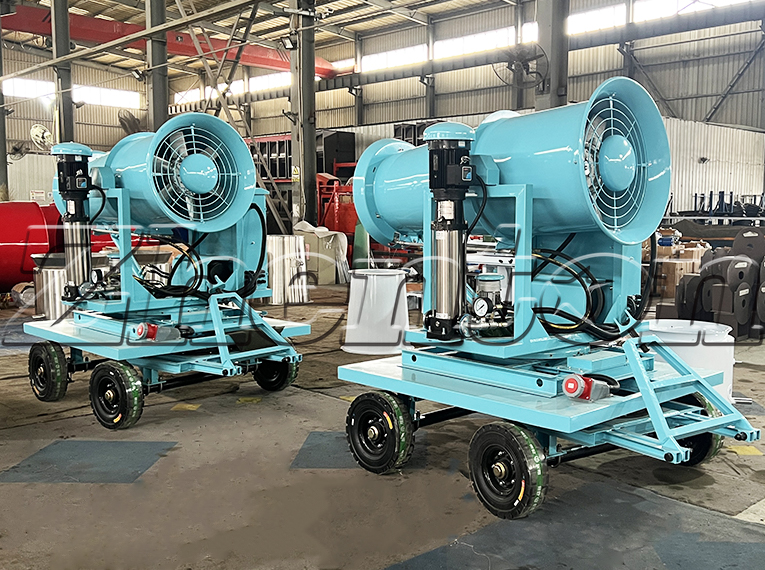 How Can a Fog Cannon Machine Be Used for Dust Control?