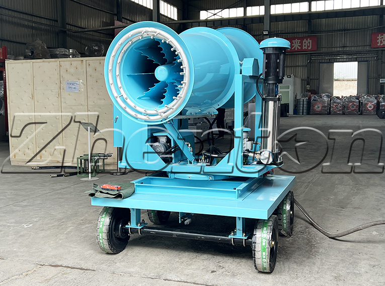 Horizontal Thrust of Long-Range Agricultural Sprayers