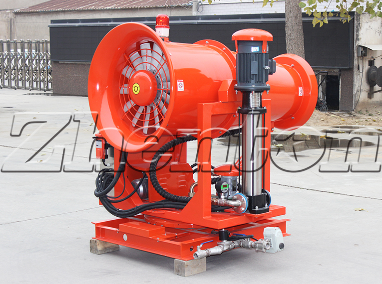 What Role Does the 60-Meter Automatic Fog Cannon Machine Play in Mine Dust Suppression?