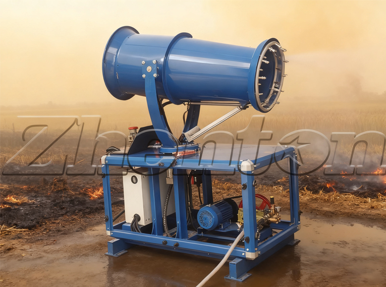 Pistola Antiniebla: Una Solución Eficaz contra el Smog por la Quema de Paja Agrícola en Pakistán