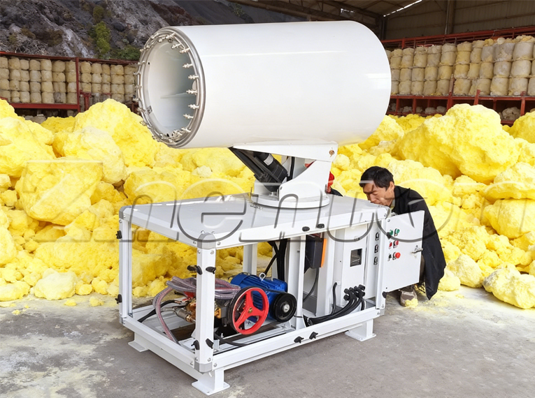 Indonesian Sulfur Warehouse Dust Control: 6 Q&As by Water Mist Cannon Maker Indonesian Sulfur Warehouse Dust Control: 6 Q&As by Water Mist Cannon Maker