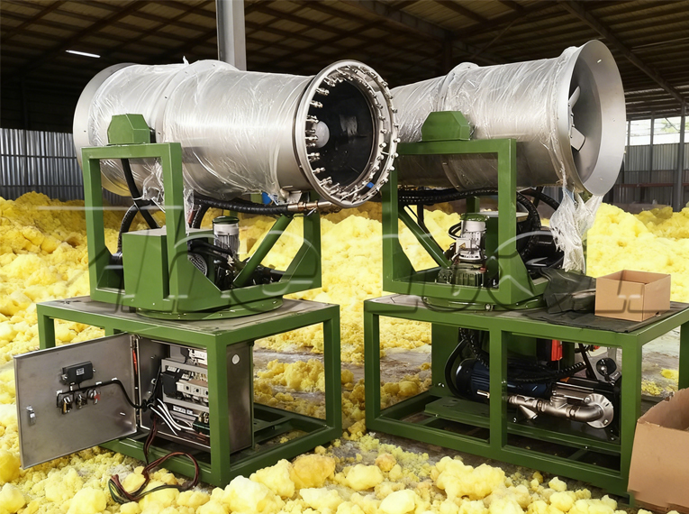 Indonesian Sulfur Warehouse Dust Control: 6 Q&As by Water Mist Cannon Maker Indonesian Sulfur Warehouse Dust Control: 6 Q&As by Water Mist Cannon Maker