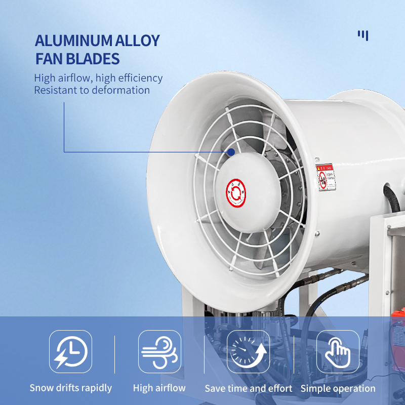 Greenhouse Snow Fog Cannon Machine ZT-80