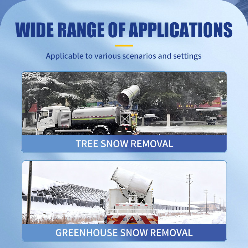 Greenhouse Snow Fog Cannon Machine ZT-80