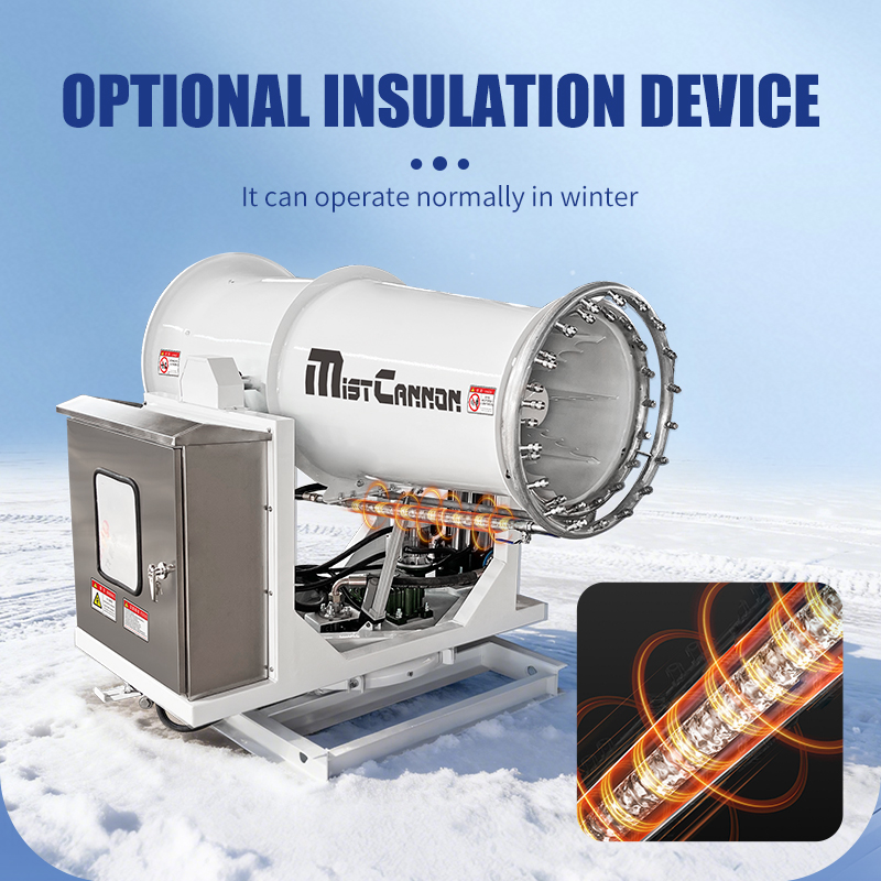 Greenhouse Snow Fog Cannon Machine ZT-80