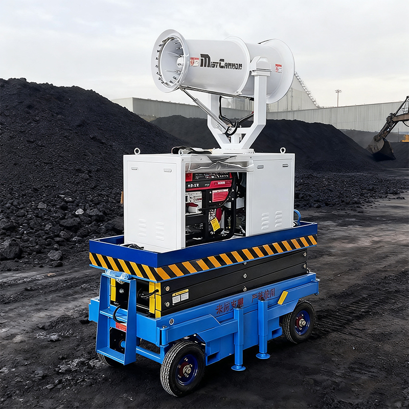 How to Control Dust in Coal Stockyards: A Practical Guide Using Mist Fog Cannon Systems
