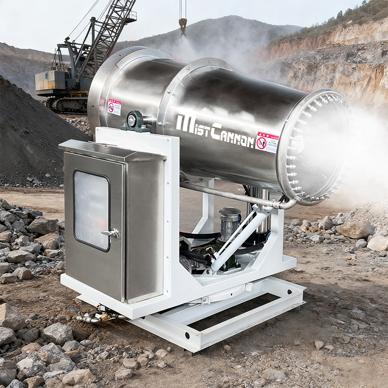 How to Choose the Right Dust Control System for Coal Yards in Uzbekistan？